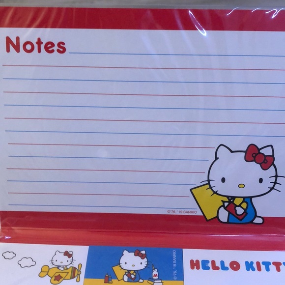 Hello Kitty Sticky Notes Set (New) - Picture 3 of 5